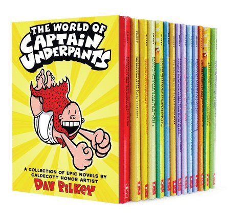 Captain Underpants Box Set of 13 Books