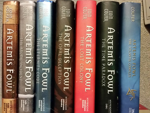 Artemis Fowl Complete Series Set Books 1-7 Hardcover