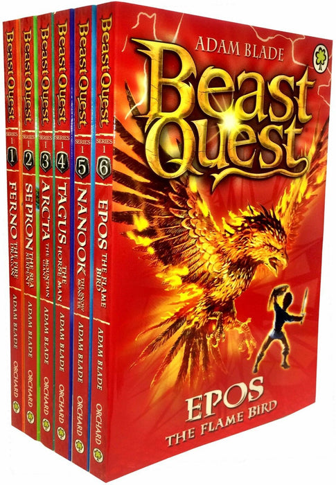 Beast Quest Collection-Series 1, 2, 3 and 4 - (24 Books) - by Adam Blade