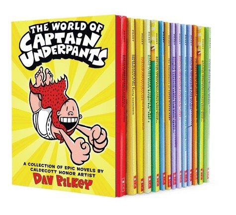 Captain Underpants 13 Hardcover Book Set---No Box!!!-Hardcover