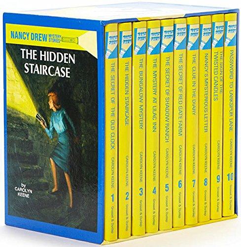 The Nancy Drew Mystery Stories Collection Set 1-10 Hardcover