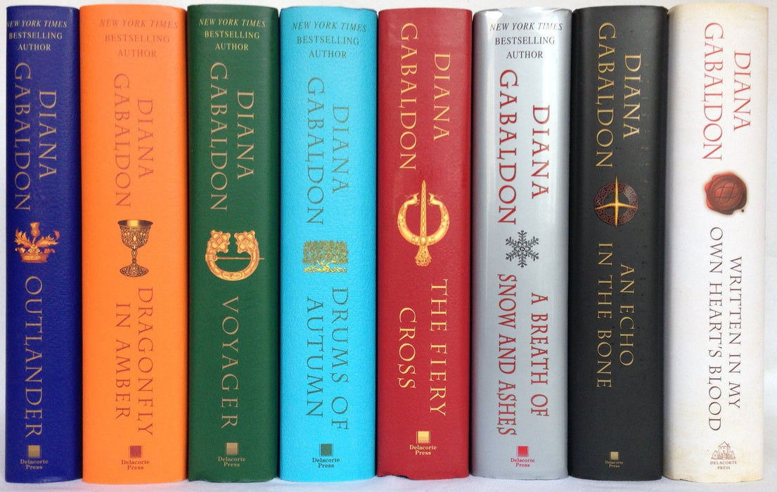 Complete Diana Gabaldon Outlander Series 8 Book - Hardcover Set<>Used Like New