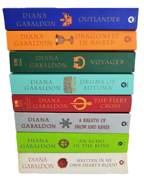 Big Size Diana Gabaldon's Outlander Series - 8 Book Trade Paperback Set