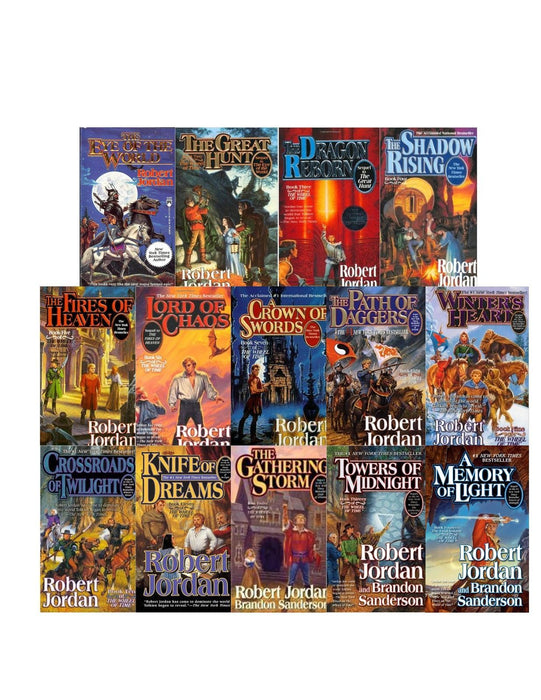 Robert Jordan's WHEEL OF TIME Series-Books 1-14